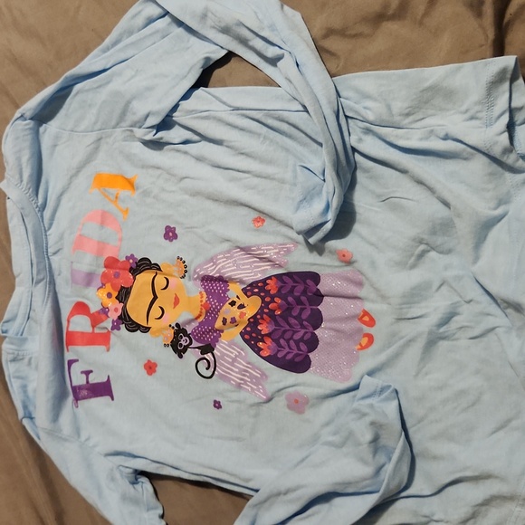 Frida Kahlo Girls Long Sleeve Tee XL (14/16) – Jerry Leigh - Picture 1 of 3
